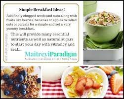 Healthy Breakfast Simple Ideas